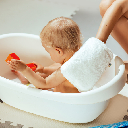 Body Glove – manusa de baie pentru curatare delicata [6]