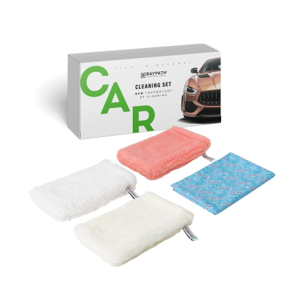 Seturi - Kit complet curatare masina Car Set – manusi si lavete din microfibra + accesorii