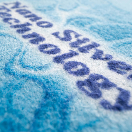 Laveta Sunbeam albastra 38x41 cm – curatare ecologica din microfibra densa pentru suprafete multiple [1]