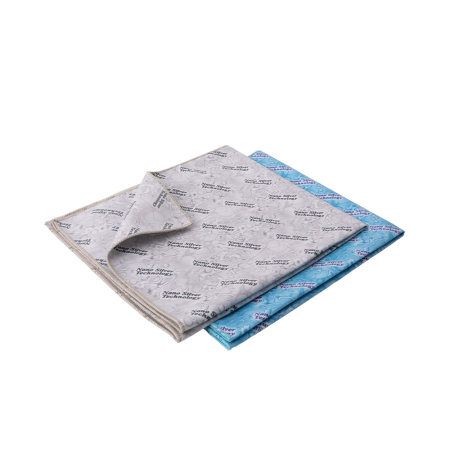 SHOP - Set Lavete Sunbeam gri si albastru – curatare ecologica din fibra densa pentru suprafete multiple