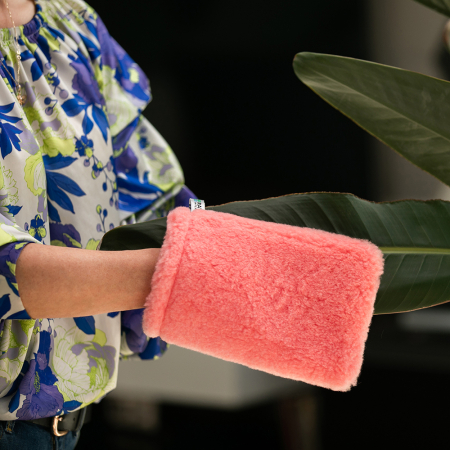 Manusa roz pentru praf suprafete multiple L [4]