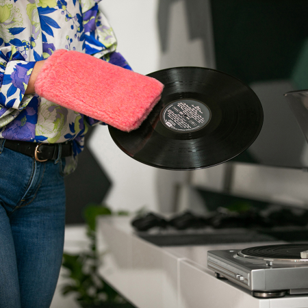 Manusa roz pentru praf suprafete multiple L [2]