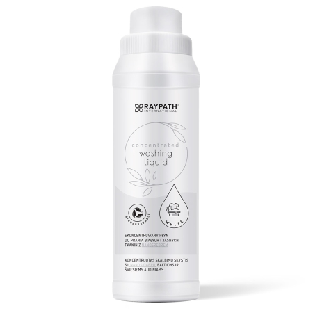 Lichide cu Tehnologie Nanosilver - Detergent lichid cu nanoparticule de argint pentru rufe albe 500ml – tesaturi revitalizate si prospetime de durata