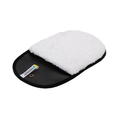 Lavete de curățare și mănuși - Laveta alba NOVA compacta pentru calatorie – curatare umeda ecologica pentru piele, pantofi sport si tapiterie