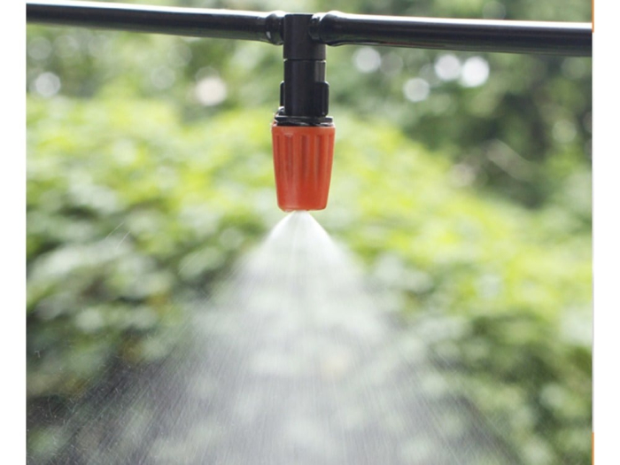 Aspersor de grădină prin pulverizare, cu duze montate la 1 m, irigare uniformă, sistem profesional – En-gros [5]