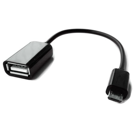 Cablu adaptor USB 2.0 la USB Type-C / micro USB, lungime 10 cm – transfer date și încărcare, en-gros [2]