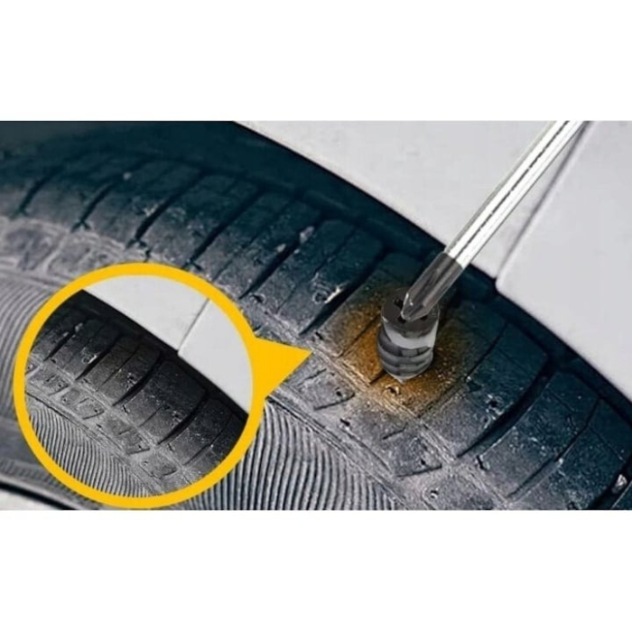 Set 10 dopuri știfturi vulcanizare pentru anvelope, pană de cauciuc, reparare la rece – En-gros [7]