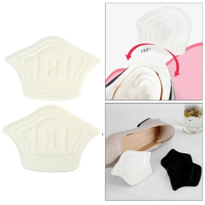 Set 2 branturi pentru călcâi cu pernițe din poliester, 5mm, en-gros [10]