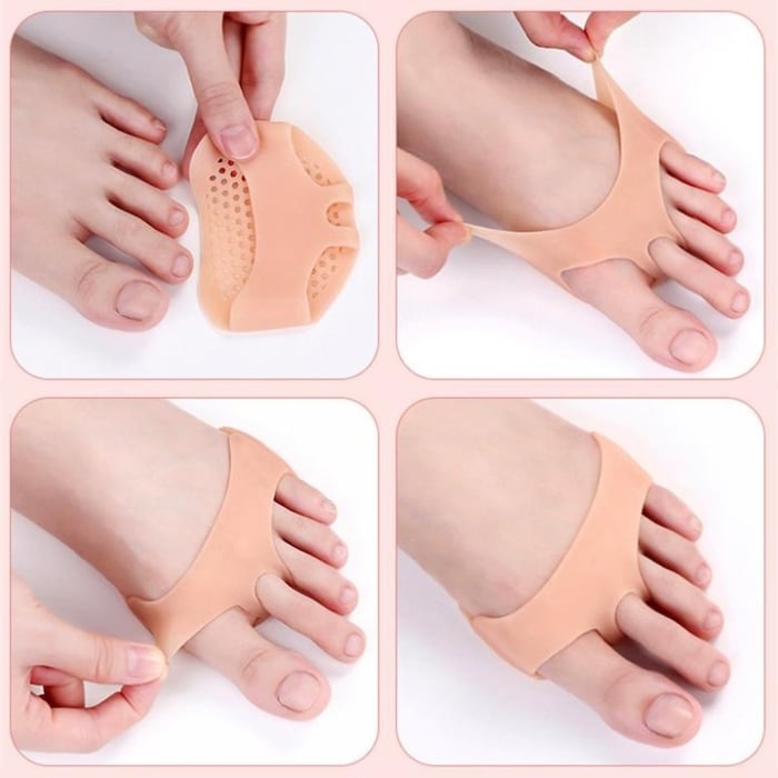 Set 2 pernuțe din silicon pentru protecția împotriva monturilor, picior și degete – confort și alinare, en-gros [2]