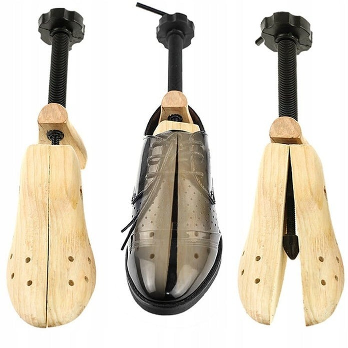 Set 2 șanuri universale pentru lărgit și alungit încălțăminte, reglabile, din lemn și metal – en-gros [6]