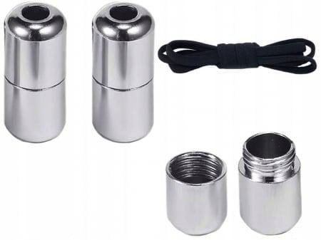 Set 2 șireturi reglabile cu prinderi metalice pentru încălțăminte, en-gros [5]