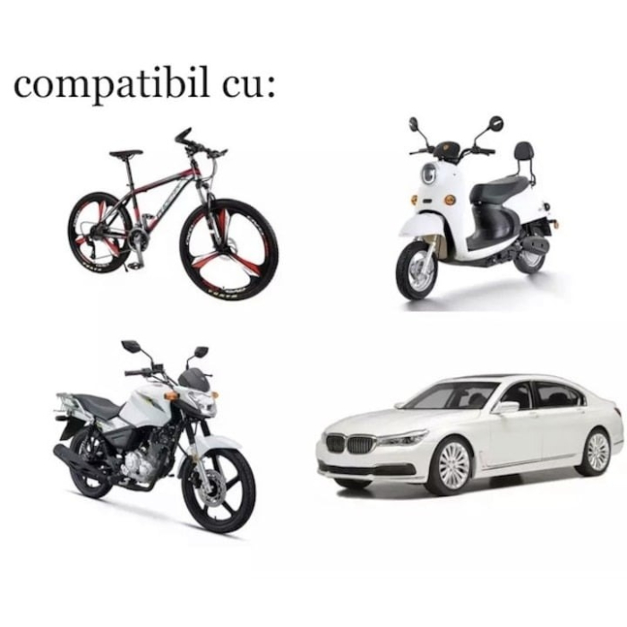 Set 4 capace ventil universale pentru autoturisme, motociclete și biciclete – accesorii roți, en-gros [5]