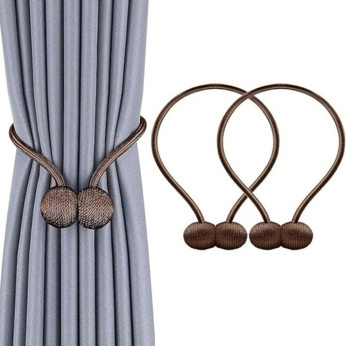 Set prindere perdele și draperii, 2 magneți decorativi tip șnur, lungime 44 cm – En-gros [5]