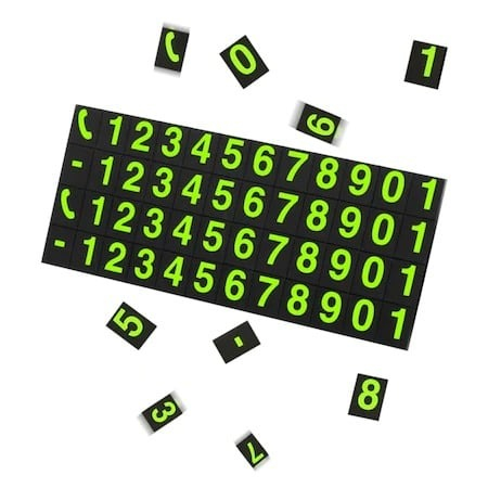 Suport afișare număr telefon auto, cu prindere adezivă pe bord sau parbriz [2]