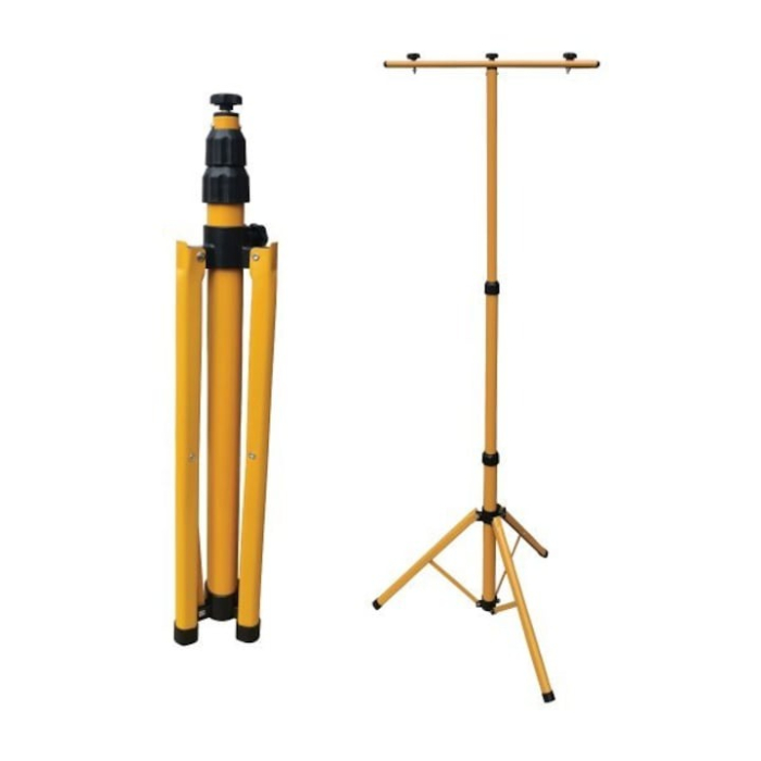 Trepied dublu pentru proiectoare LED, înălțime reglabilă max 180 cm, proiectoare LED incluse [4]