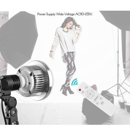 Kit studio foto profesional cu 3 lumini softbox, suport fundal 2x3m, 3 panze colorate, becuri + geantă transport [7]