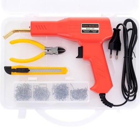 Aparat Profesional Lipit și Sudat Plastic, Kit Complet cu Capse Diverse, En-Gros [2]