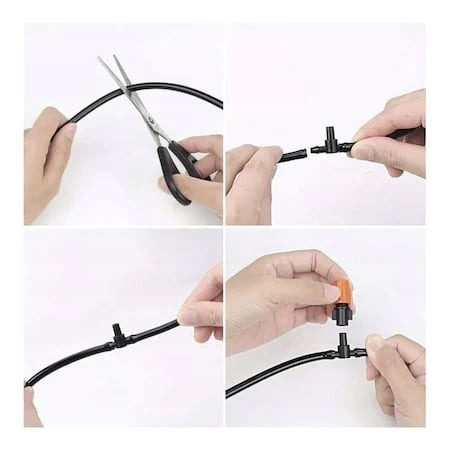 Aspersor de grădină prin pulverizare, cu duze ce necesita montare, irigare uniformă, sistem profesional – En-gros [4]