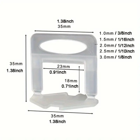 Clipsuri, pene și clește pentru sisteme de nivelare gresie și faianță, pentru diverse tipuri de rosturi [2]