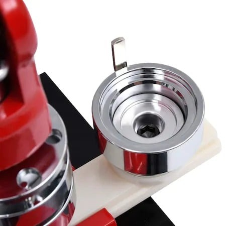 Presa de fabricat insigne cu taietor circular, matrite si insigne 32 mm, set complet [5]