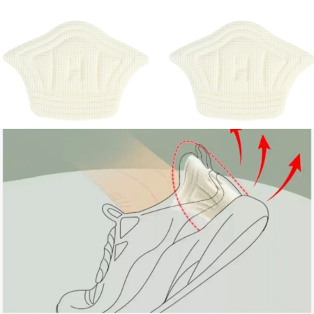 Set 2 branturi pentru călcâi cu pernițe din poliester, 5mm, en-gros [8]