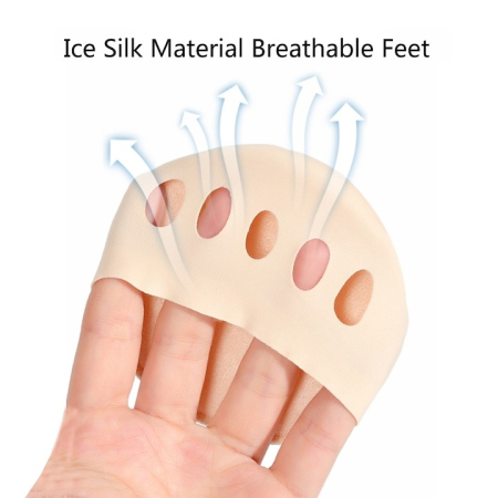 Set 2 tălpici de protecție cu burete pentru picior și degete, material textil – confort și amortizare, en-gros [2]