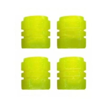 Set 4 capace supapă cauciucuri universale, ABS fosforescente – accesorii auto en-gros [3]