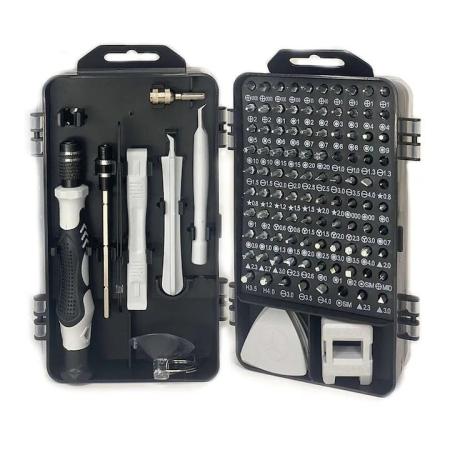 Produse și accesorii pentru casă - Set Multifuncțional de Precizie cu Biți și Șurubelnițe, Carcasă Depozitare Inclusă, En-Gros