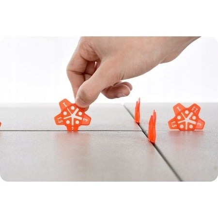 Tije refolosibile pentru gresie, chei de montare și stele pentru rost 1-3 mm – Nivelare profesională [5]