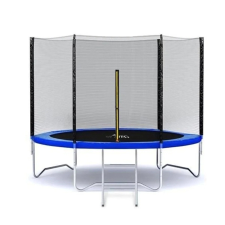 Trambulină pentru copii cu plasă de siguranță și scară – rezistentă, sigură și distractivă [1]