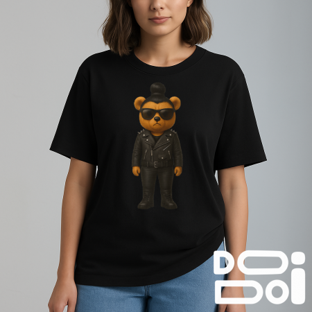 Tricouri Ursuleti - Tricou Biker Woman