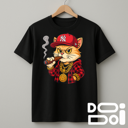 Tricou Cat Bitcoin [1]