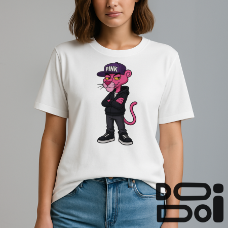 Tricouri Funny - Tricou Pantera Roz