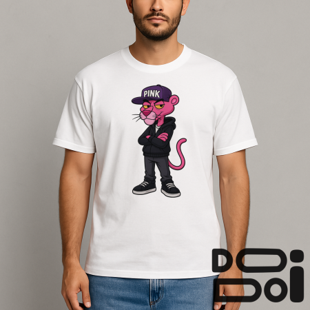 Tricouri Funny - Tricou Pantera Roz