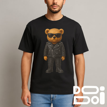 Tricouri cu ursuleti - Tricou Ursulet Biker
