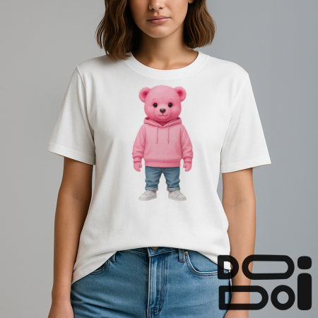 Tricouri Ursuleti - Tricou Ursulet Pink