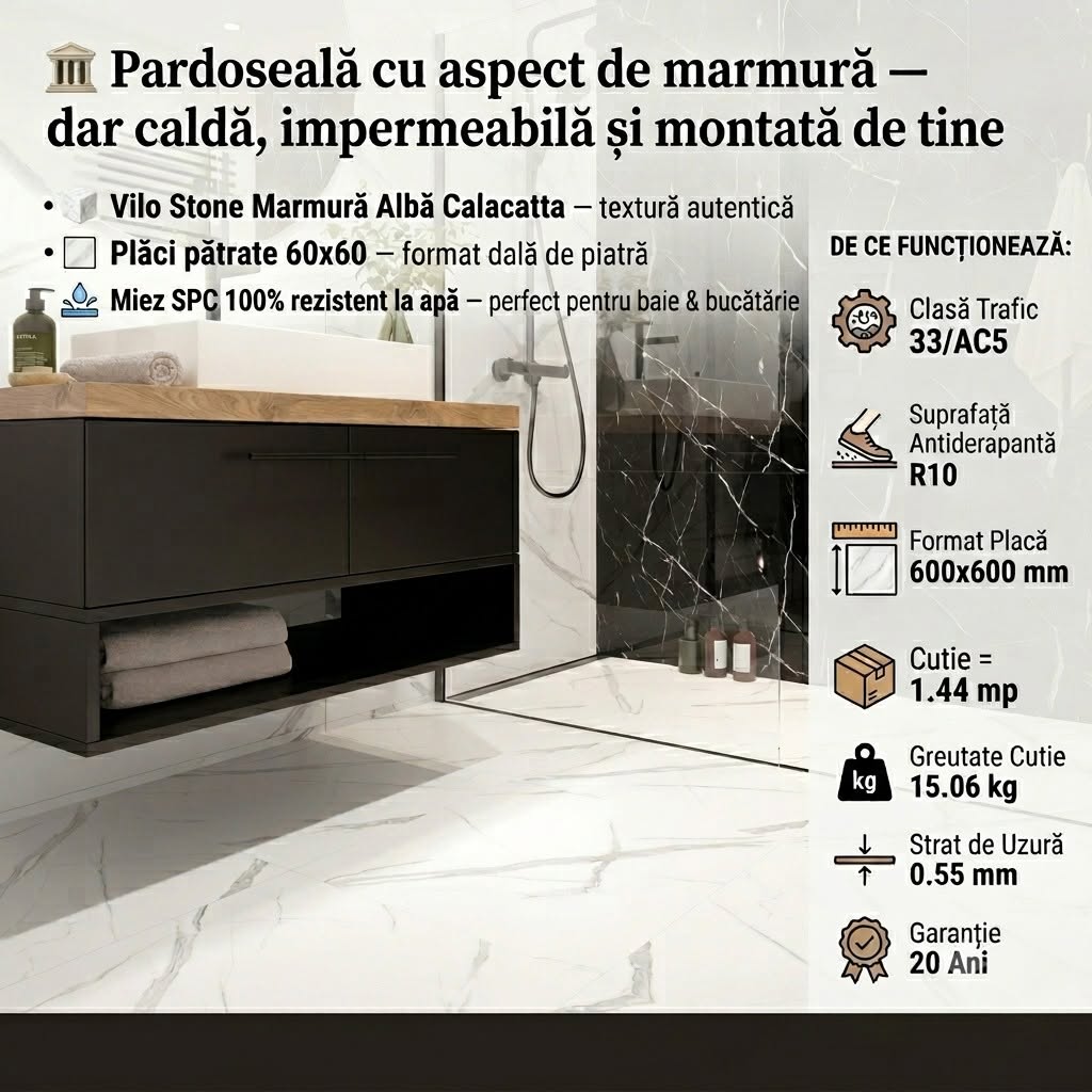Ce parchet pui în baie ca să nu se umfle?