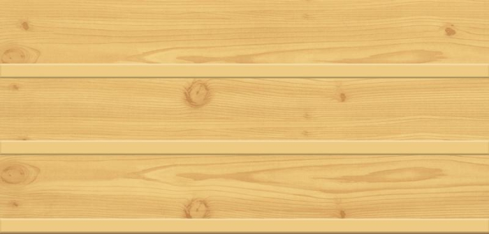 Lambriu PVC cu canale, Buker F61, Arțar, 20 cm / 8 mm, 4 m, 8 m2/pachet [2]