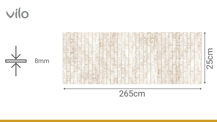 Lambriu decorativ PVC Vilo Motivo [3]