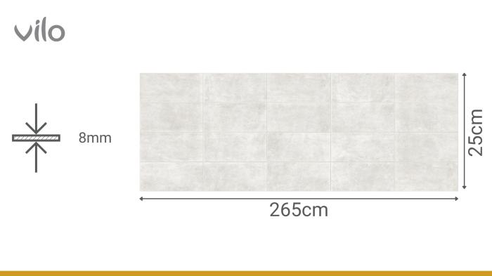 Lambriu PVC Vilo Motivo, Marmură Misty [3]