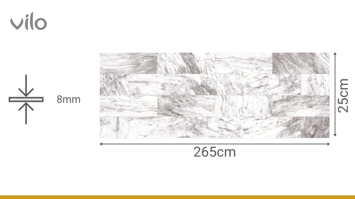 Lambriu decorativ PVC Vilo Motivo [3]