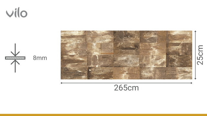 Lambriu decorativ PVC Vilo Motivo [3]