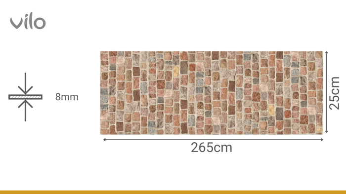 Lambriu decorativ PVC Vilo Motivo [4]