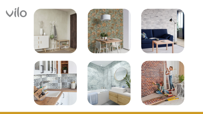 Lambriu PVC Vilo Motivo, Lemn Maro Nucșoară [5]