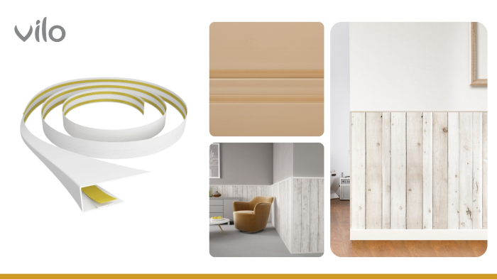 Profil Lambriu PVC, Vilo Motivo [2]