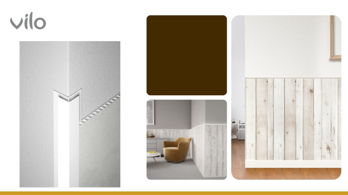 Profil Lambriu PVC, Vilo Motivo [2]