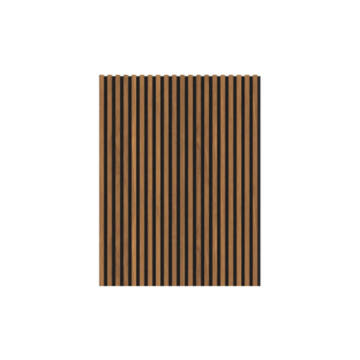 Riflaj Interior Profiline, MDF Castan 600X600X21 mm [2]