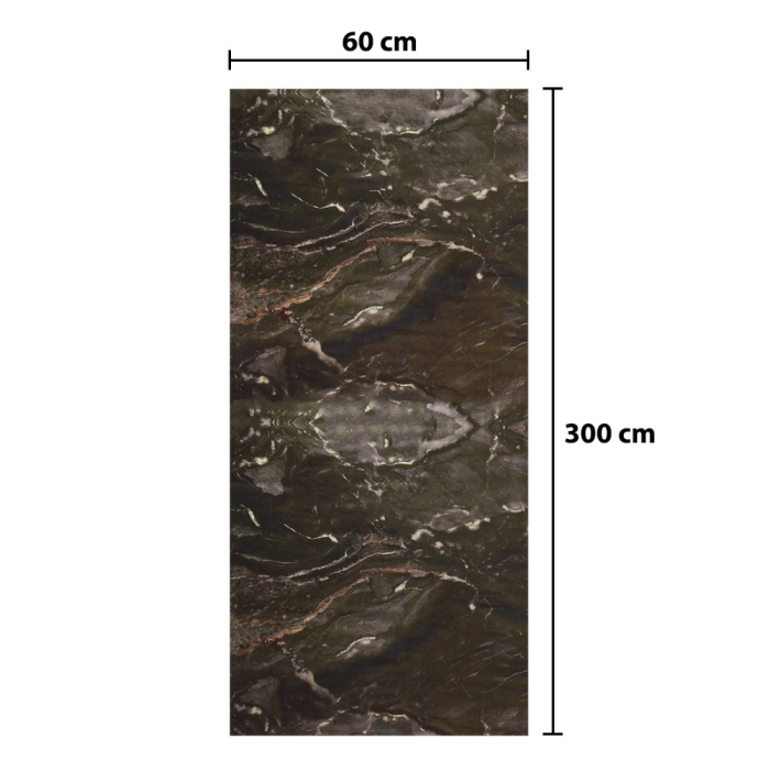Rola panou autoadeziv, Naimeed D5679, design modern, 2mm grosime, 60x300cm, Maro [3]