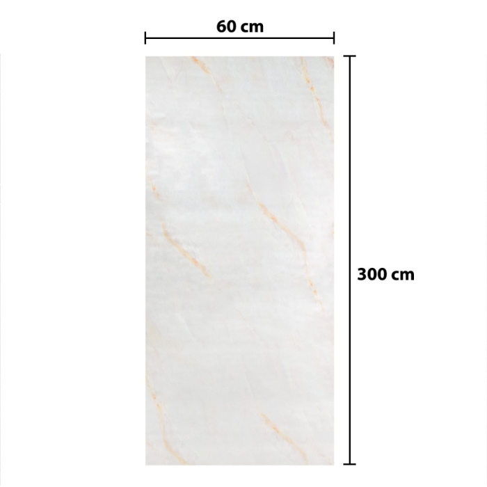 Rola panou autoadeziv, Naimeed D5681, design modern, 2mm grosime, 60x300cm, Crem [3]