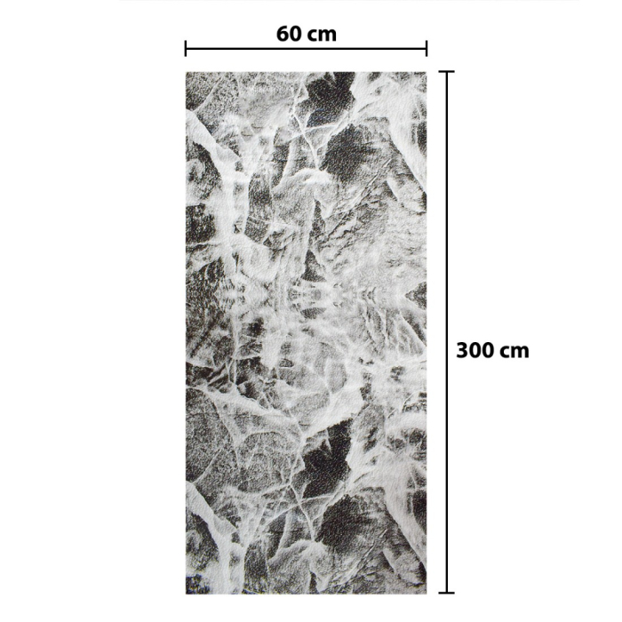 Rola panou autoadeziv, Naimeed D5682, design modern, 2mm grosime, 60x300cm, Gri [2]